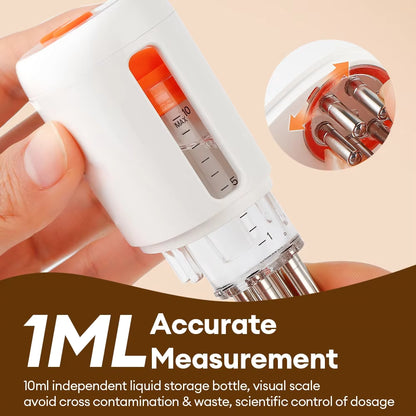 Visual Scalp Applicator & Dual-Light Hair Growth Massager