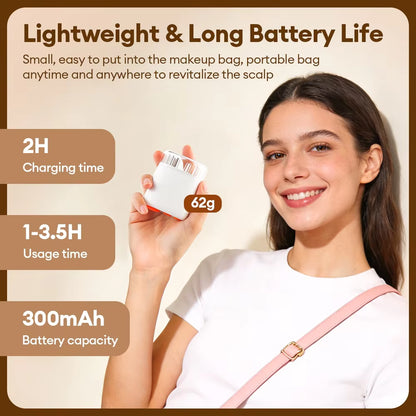 Visual Scalp Applicator & Dual-Light Hair Growth Massager